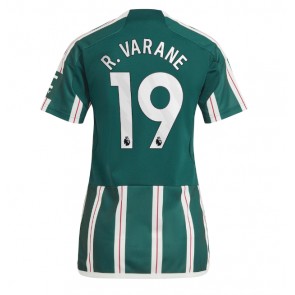 Manchester United Raphael Varane #19 Replika Udebanetrøje Dame 2023-24 Kortærmet